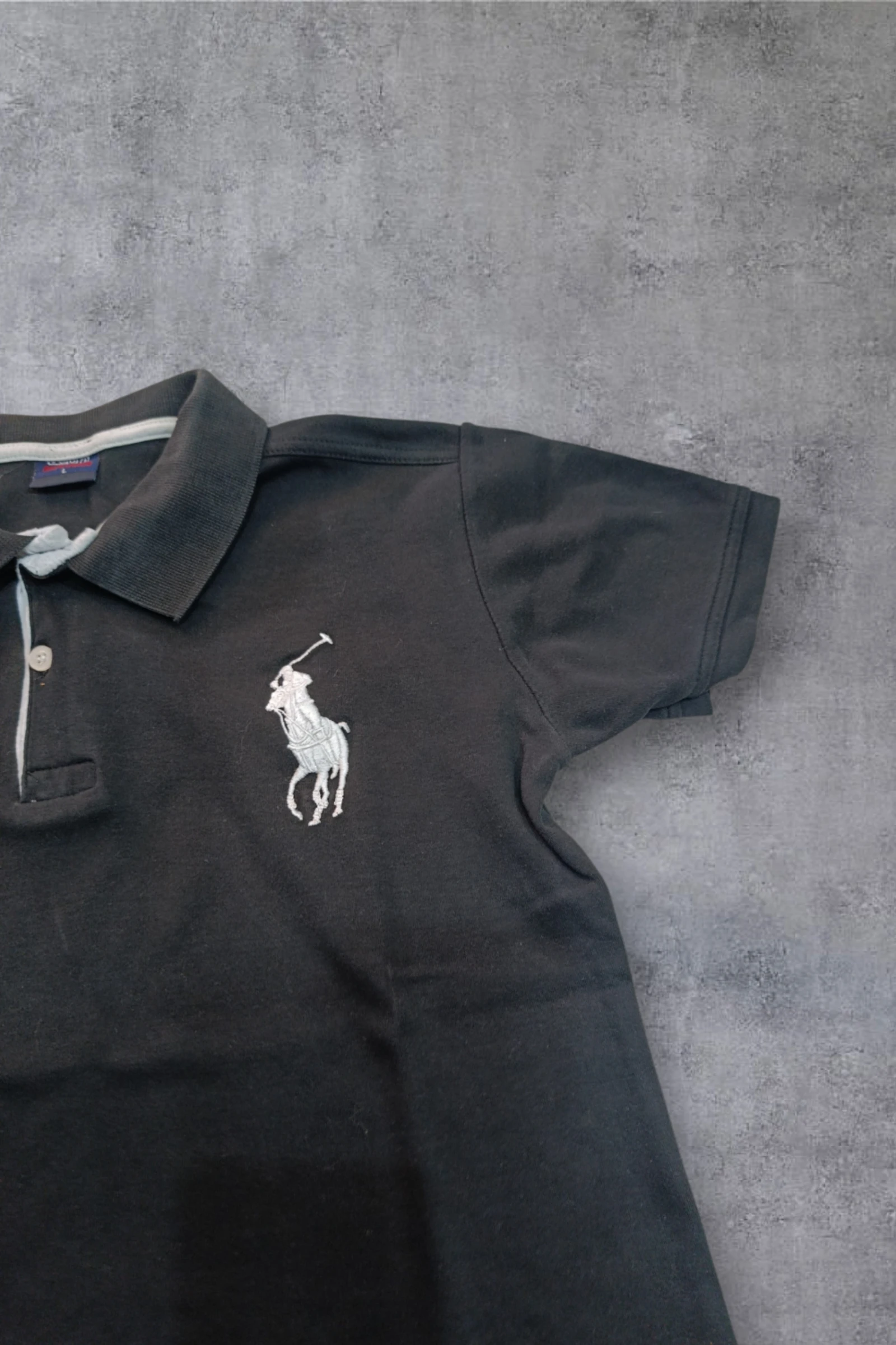 | Polo Ralph Lauren Homem | Cor Preto | Big Pony | Manga Curta | Tamanho G | – photo 5